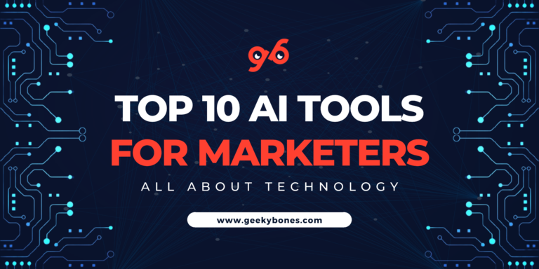 Top 10 AI tools for digital marketers